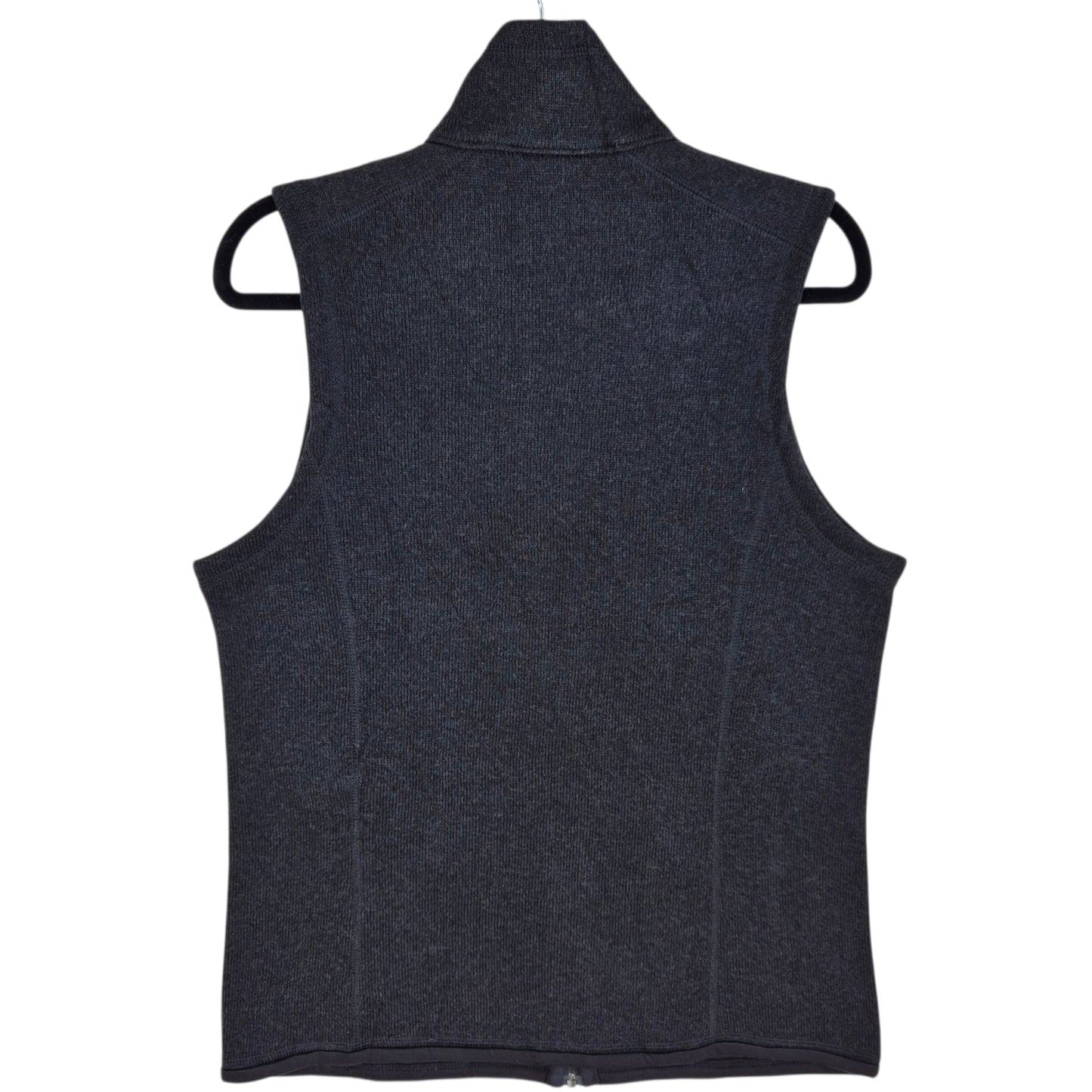 Patagonia Dark Grey Fleece Zip Vest Size M