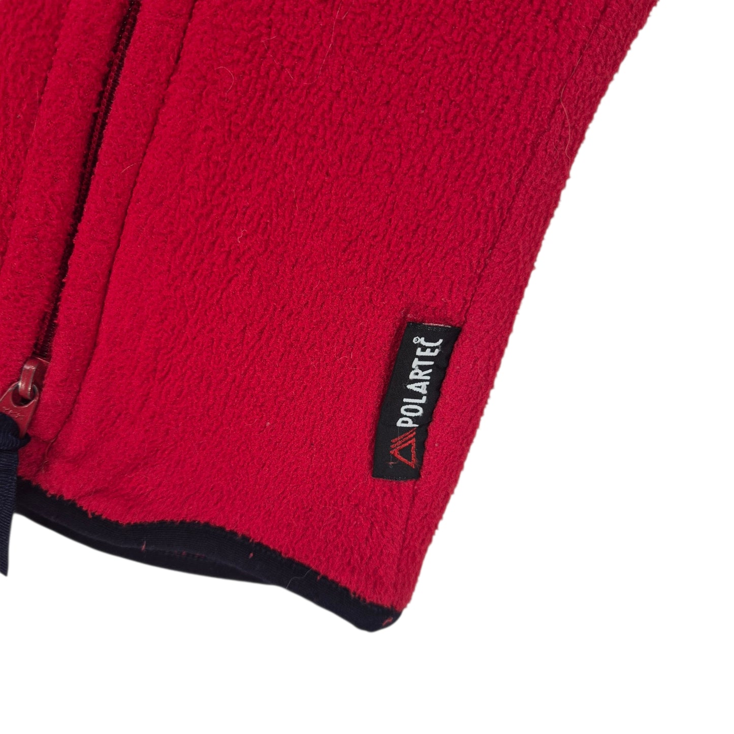 Vintage Woolrich 90's Red Fleece Vest Size L
