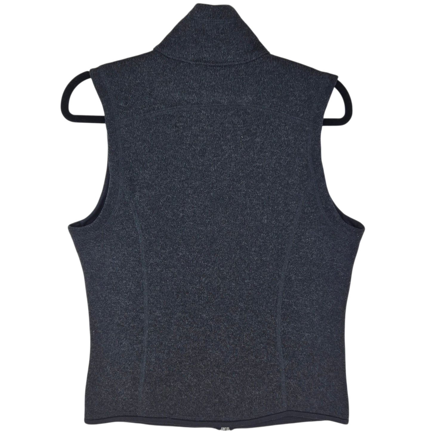 Patagonia PWC Dark Grey Fleece Zip Vest Size S