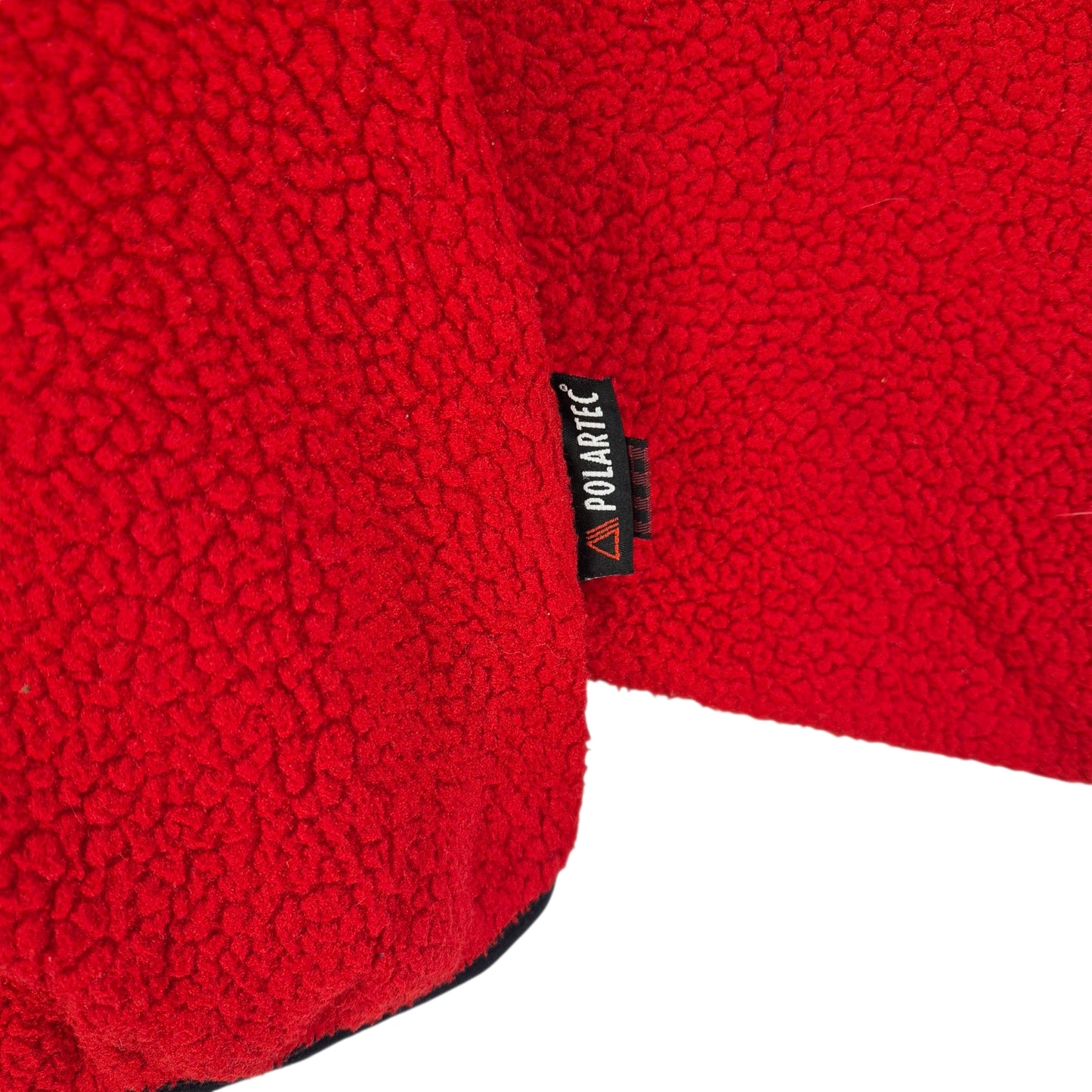 Vintage Woolrich 2000's Red Quarter Button Fleece Jumper Size 2XL