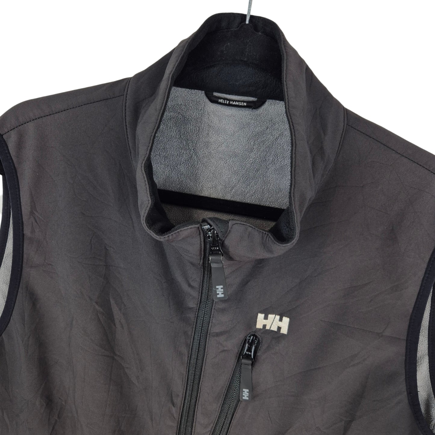 Helly Hansen Grey Fleece Lined Synthetic Vest Size XL