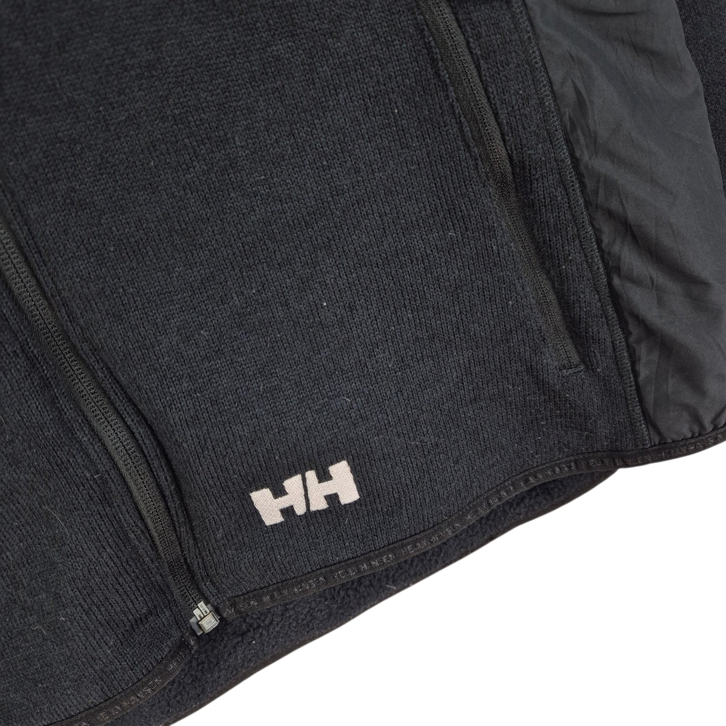 Helly Hansen Banff Sunshine Black Fleece Zip Jumper Size XL