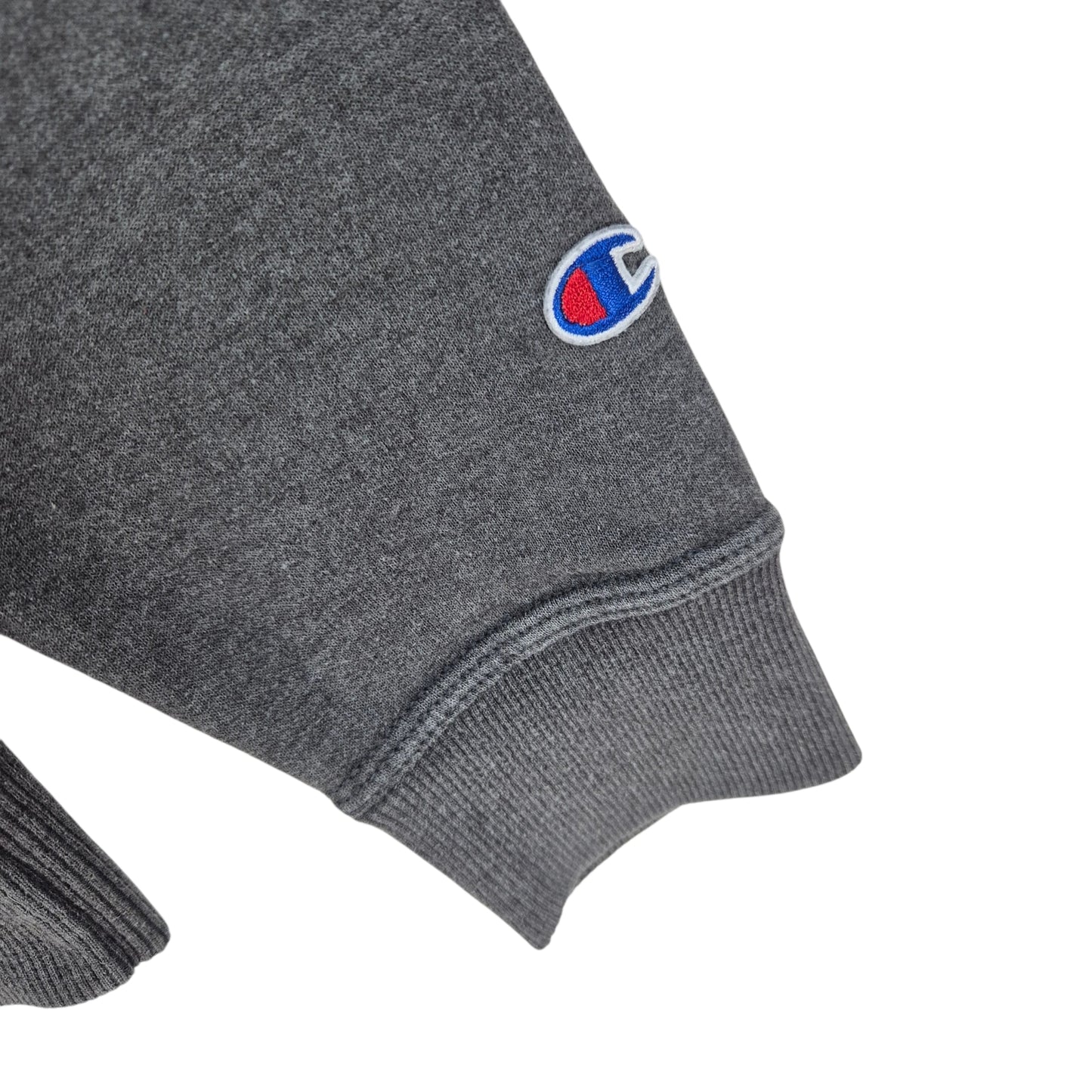 Champion Grey Cotton Crewneck Sweater Size M