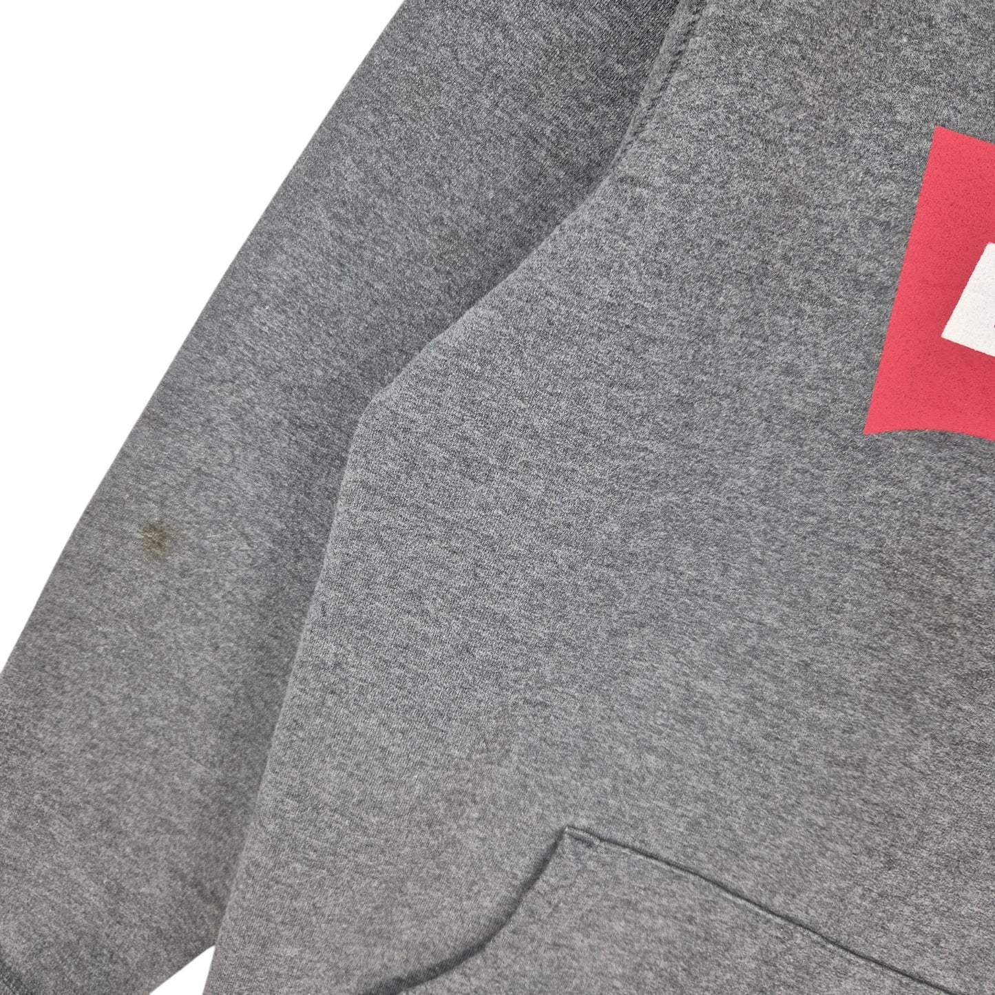 Levis Grey Monogram Hoodie Size M
