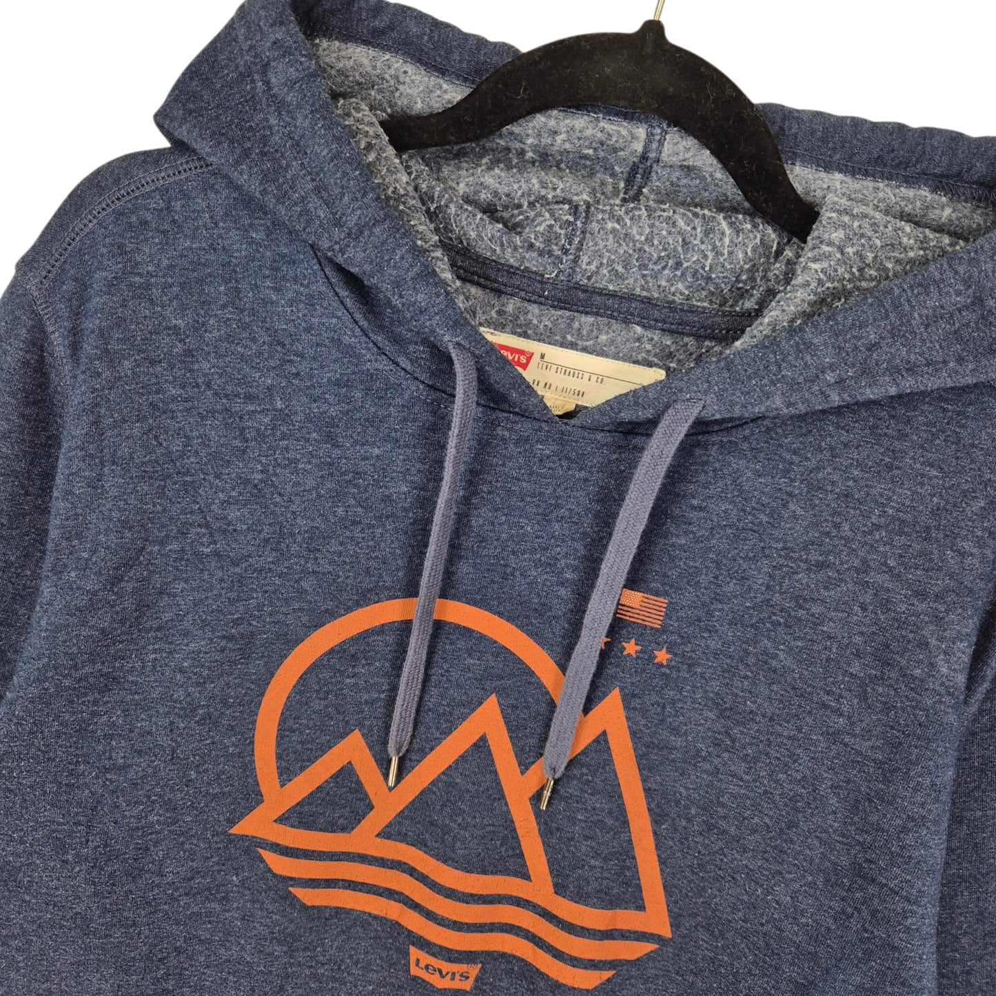 Levis Dark Blue Hoodie Size M