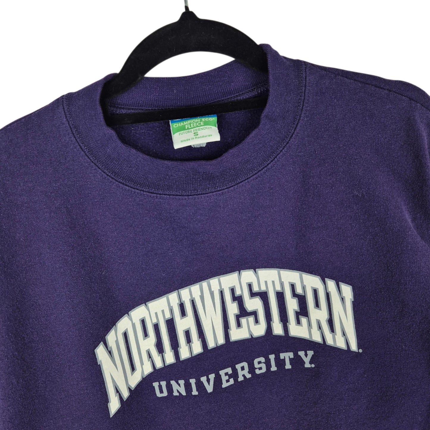 Champion Northwestern University Purple Crewneck Sweater Size S