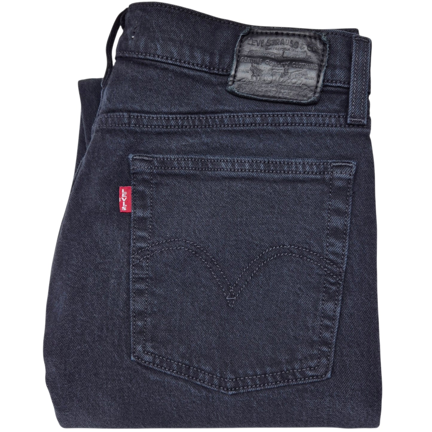 Levis Premium Jeans Womens Black Wedgie Denim W30