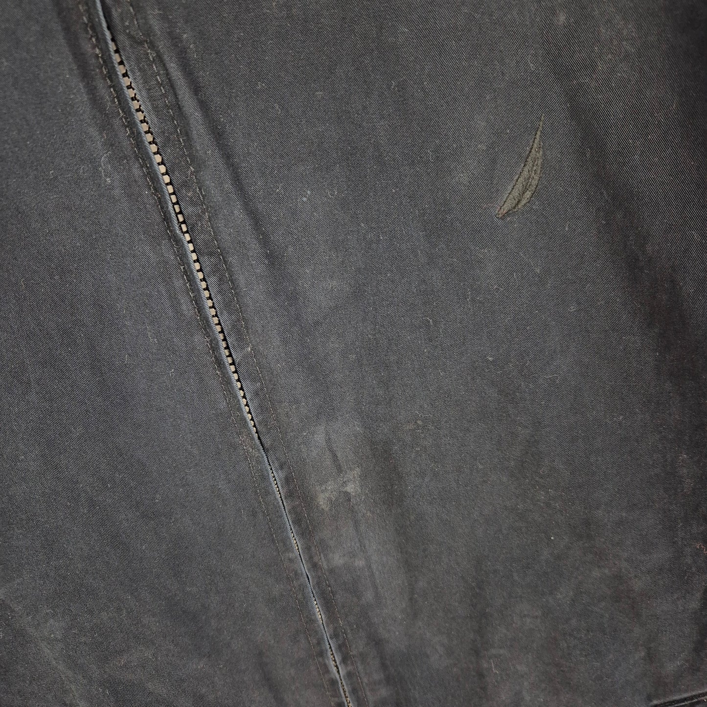 Nautica Dark Blue Fleece Insulated Heavy Jacket Size L