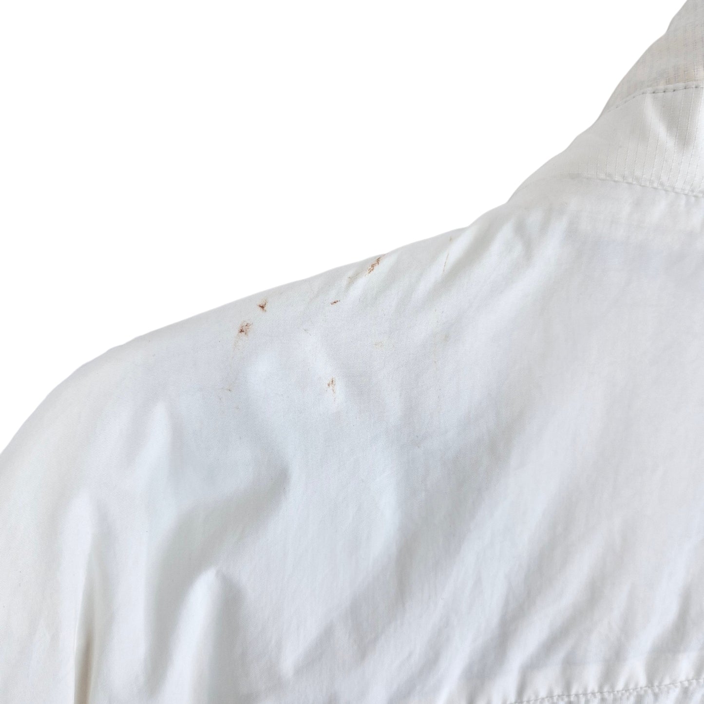 Helly Hansen Womens Cream White Quilted Nylon Windbreaker Jacket Size M