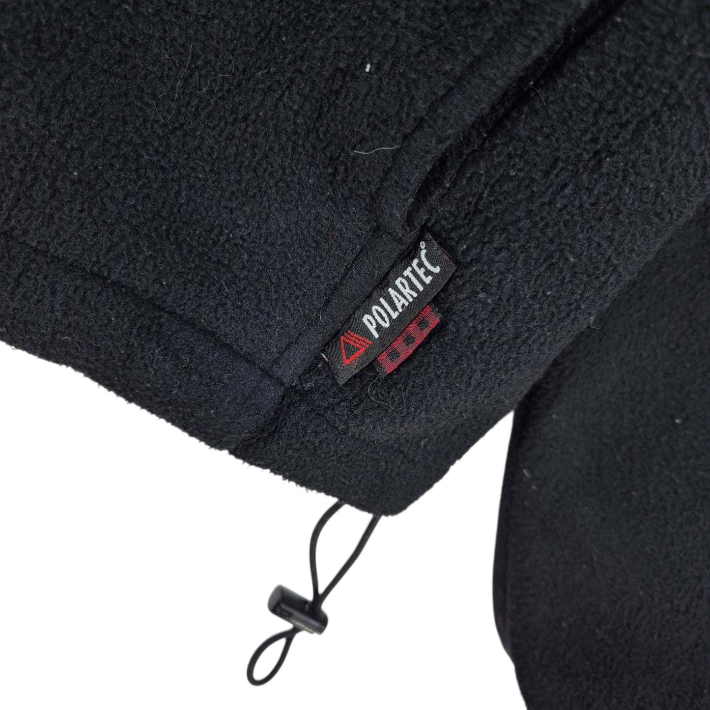 Vintage Woolrich 2000's Black Fleece Zip Jumper Size L
