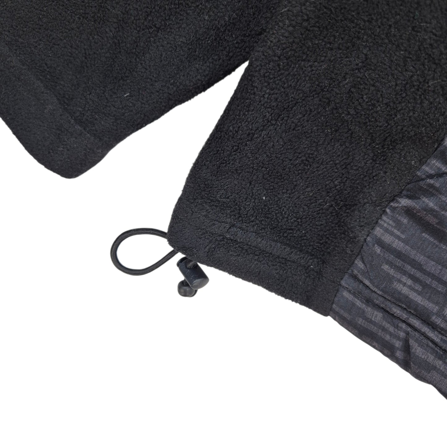 Reebok Black Fleece Zip Jumper Size L