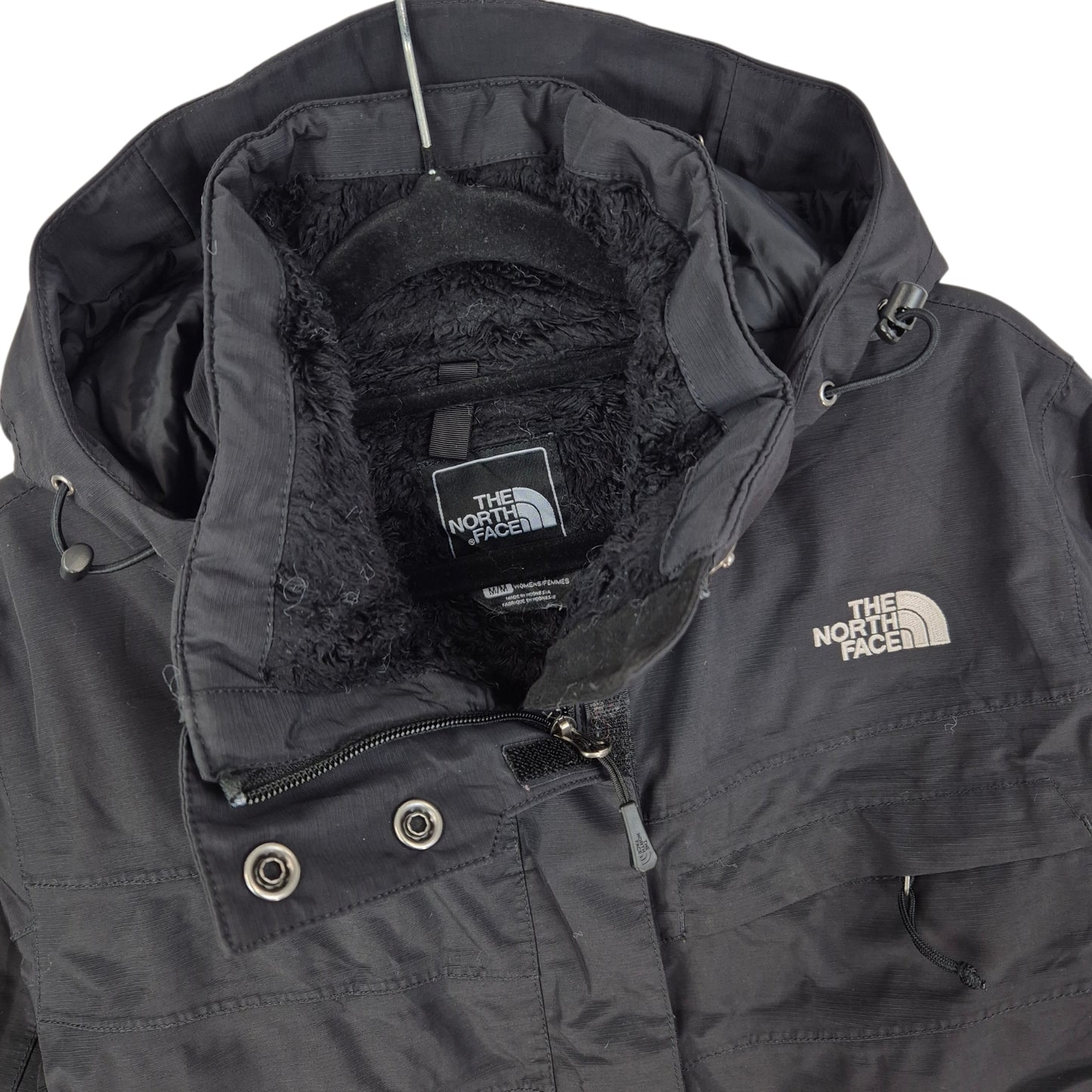 The North Face Womens Fleece Insulated Nylon Jacket Size M