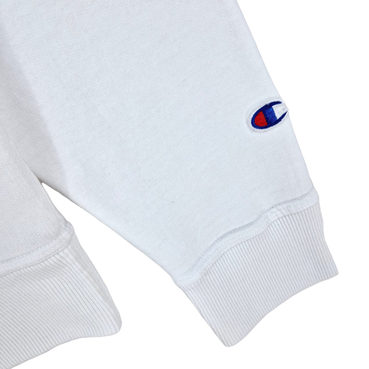 Champion White Crewneck Sweater Size S