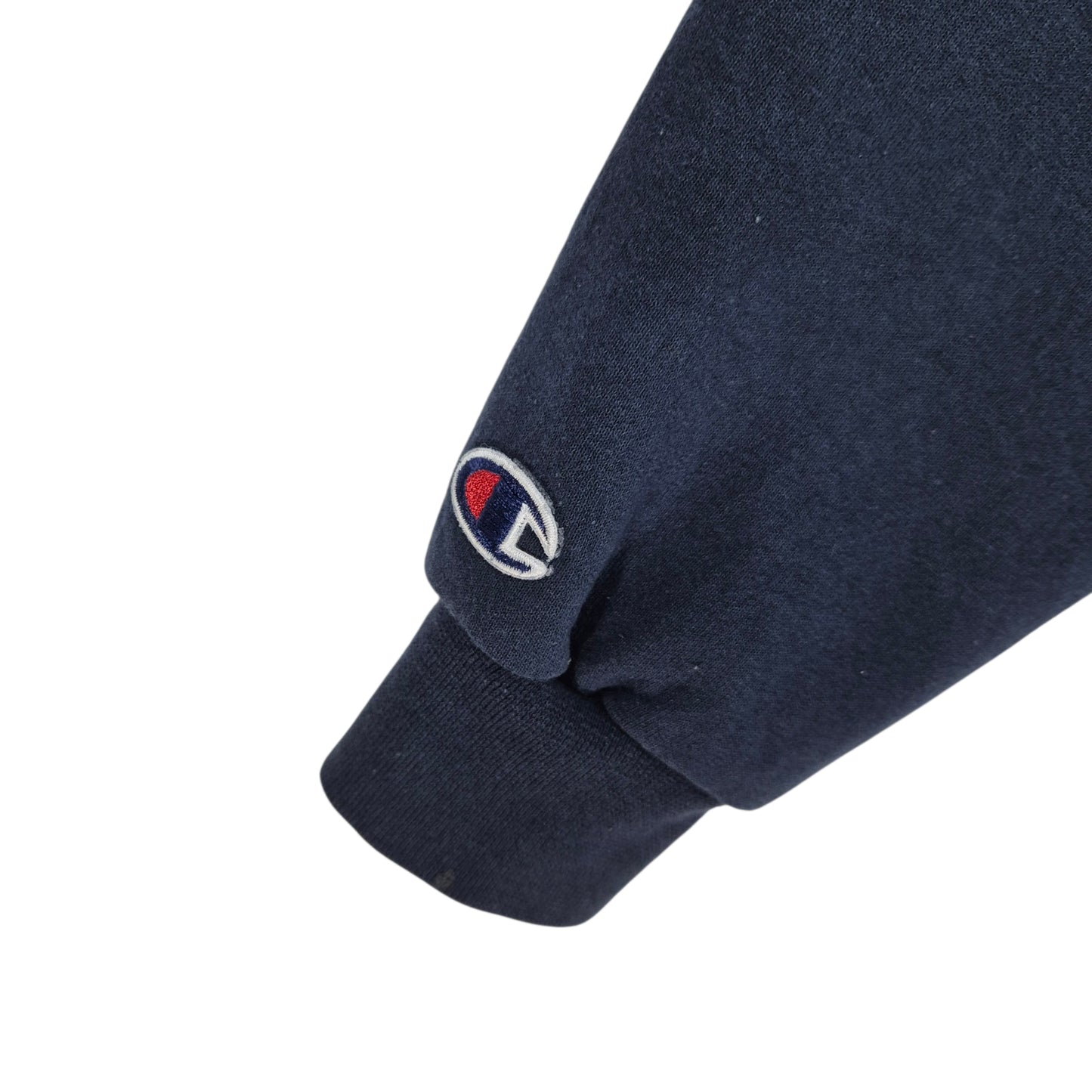Champion New Trier Dark Blue Embroidered Hoodie Size S