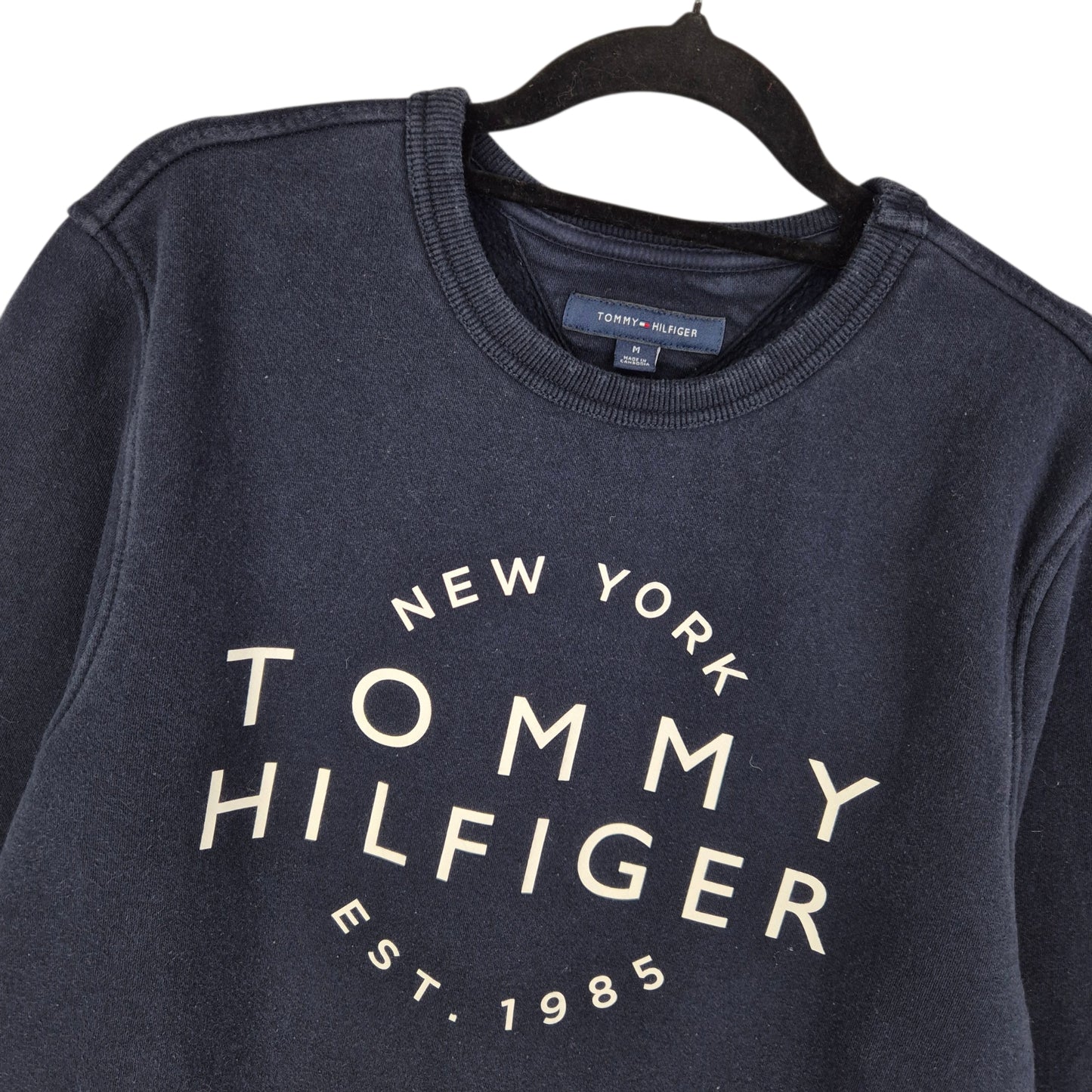 Tommy Hilfiger Dark Blue Crewneck Sweater Size M