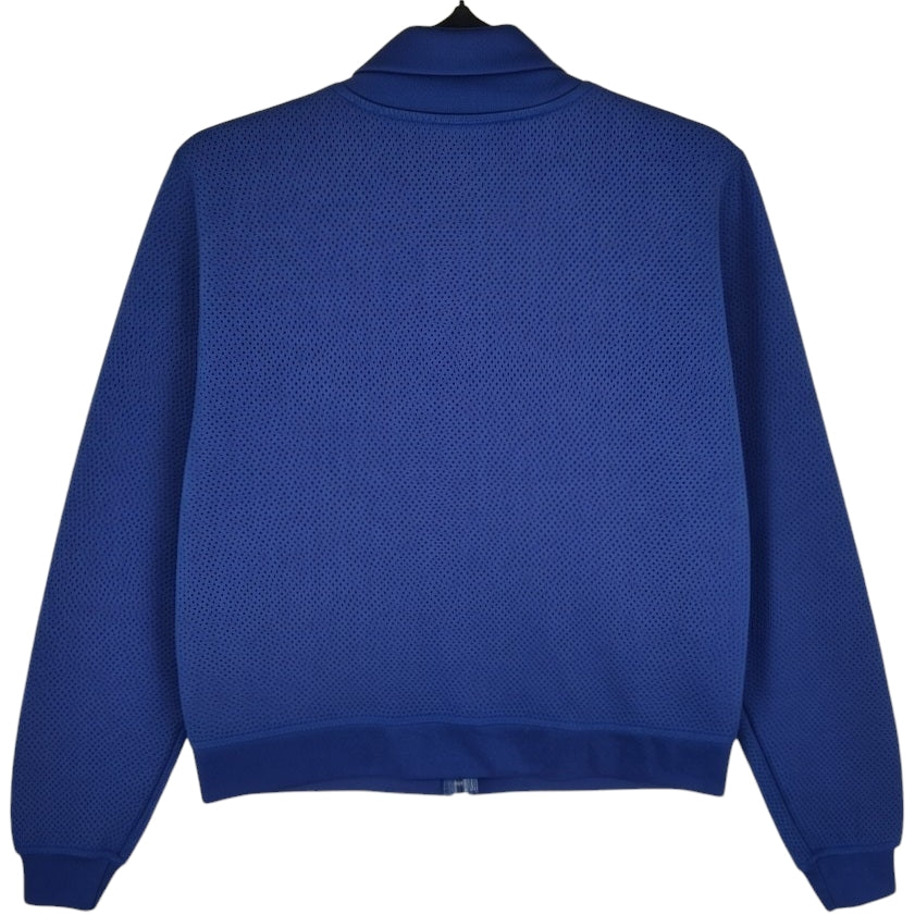 Vintage Adidas 90's Womens Dark Blue Canada Made Track Jacket Size M