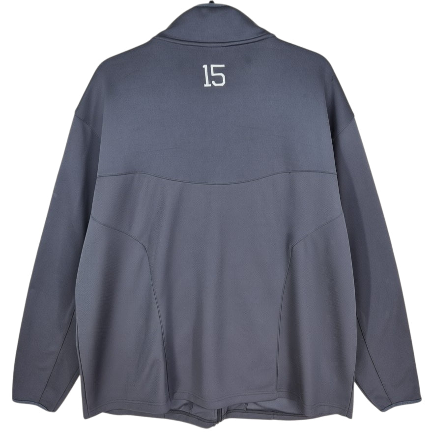 Russell Athletic Grey Football Track Jacket Size XL