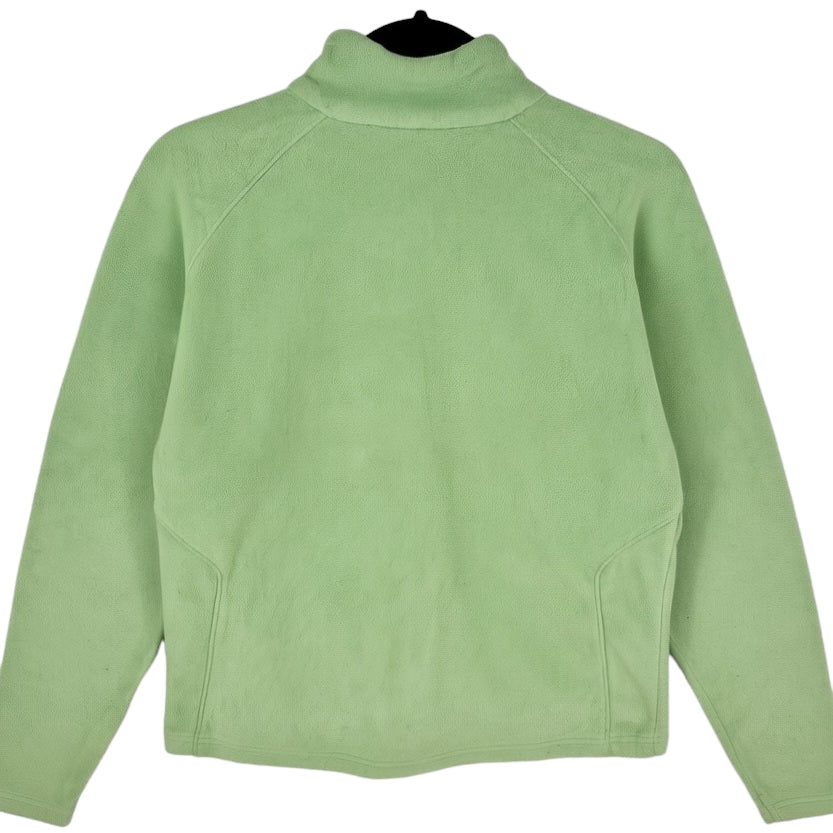 Helly Hansen Womens Light Green Fleece Zip Jumper Size M