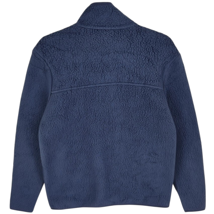 Patagonia Dark Blue Fleece Zip Jumper Size M