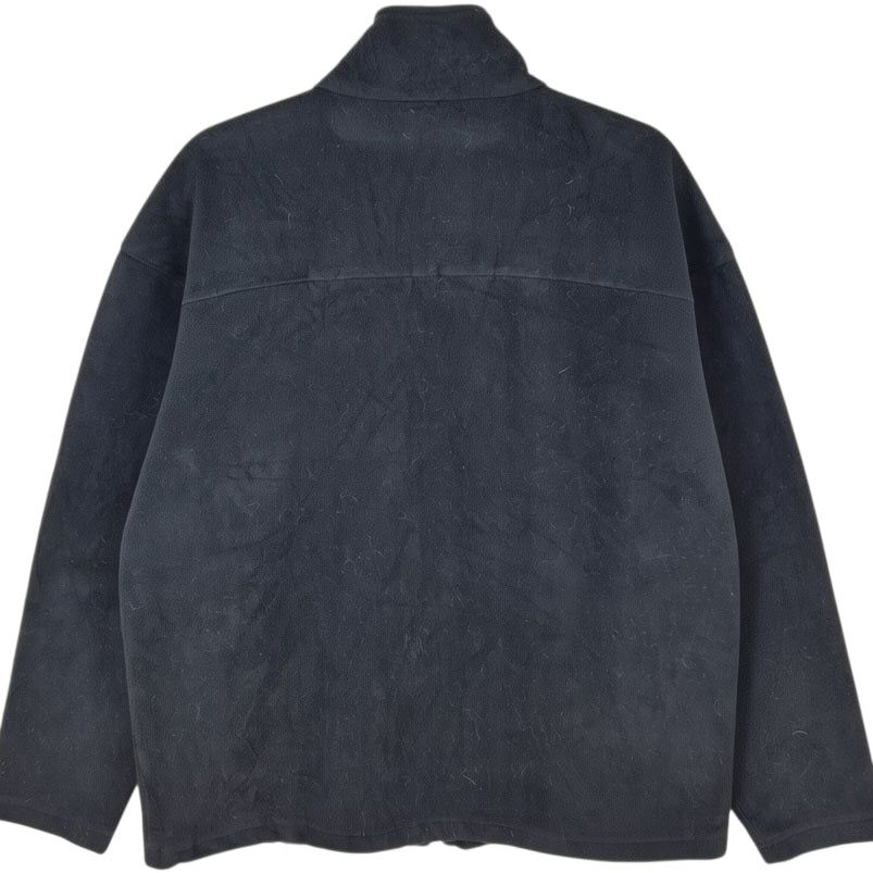 New Balance Black Fleece Zip Jumper Size XL