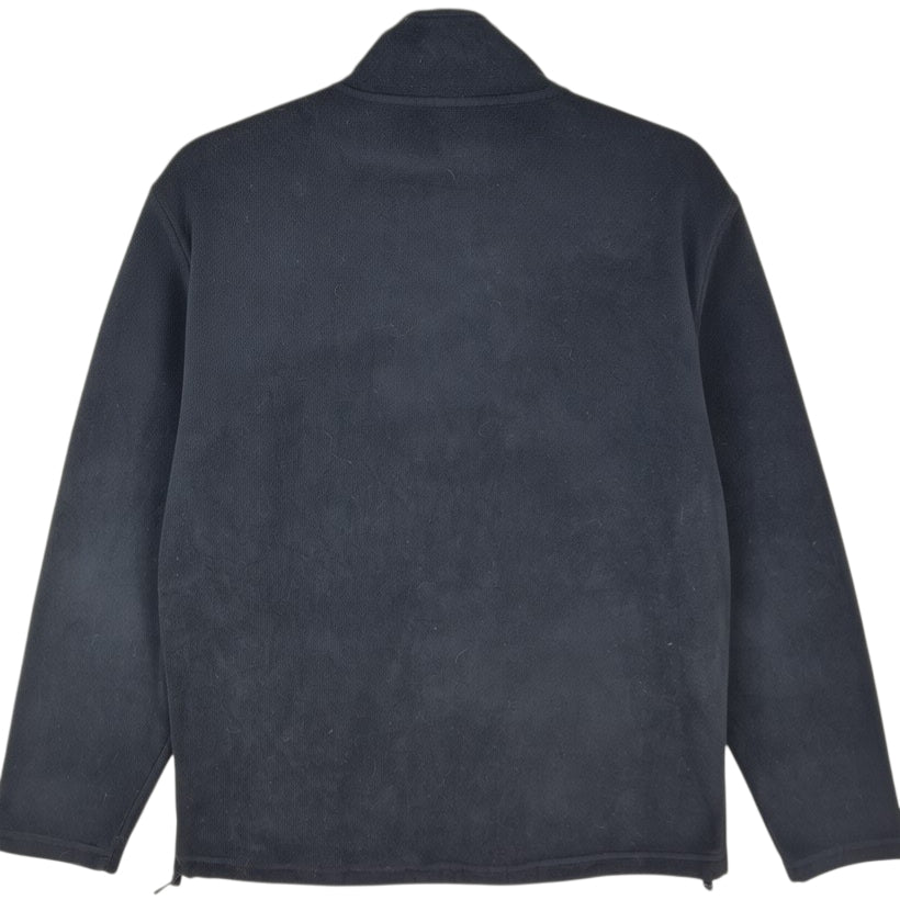 Reebok Black Fleece Zip Jumper Size S
