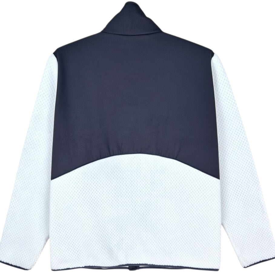 FILA Sport White Fleece Zip Jumper Size L