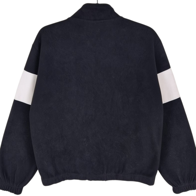FILA Black Quarter Zip Fleece Jumper Size XS