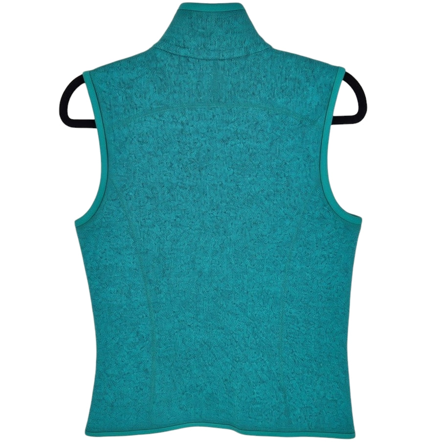 Patagonia Aqua Green Womens Fleece Vest Size S