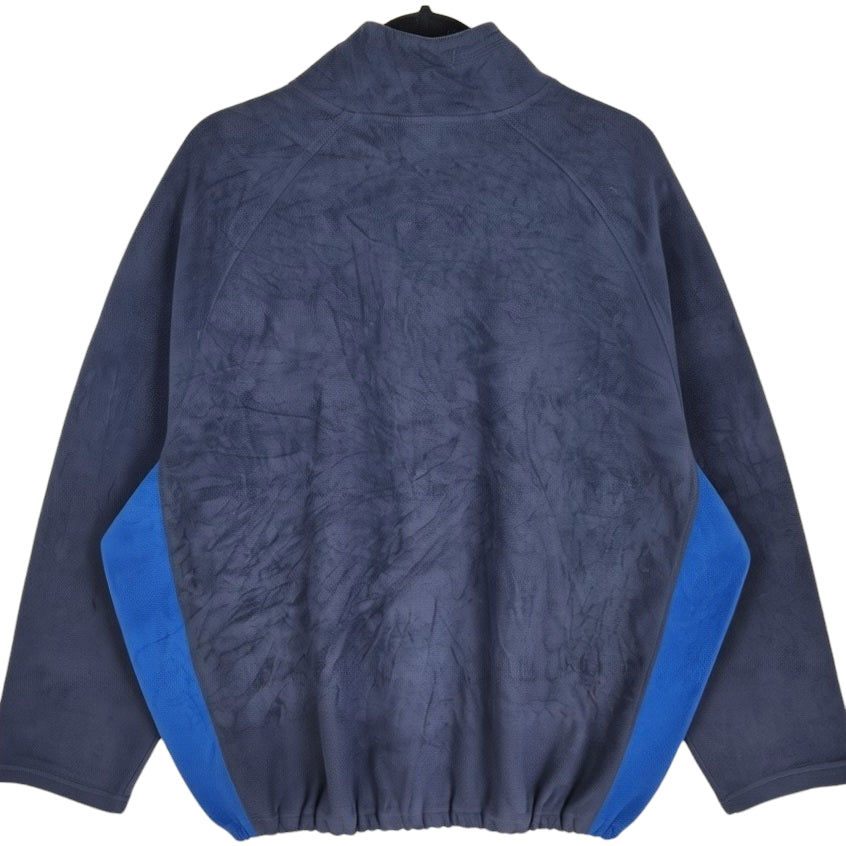 Starter Dark Blue Quarter Zip Fleece Jumper Size 2XL