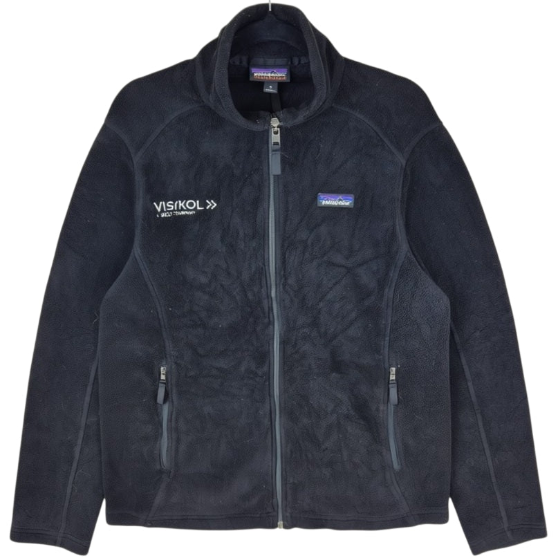 Patagonia Womens Black Fleece Zip Jumper Size M