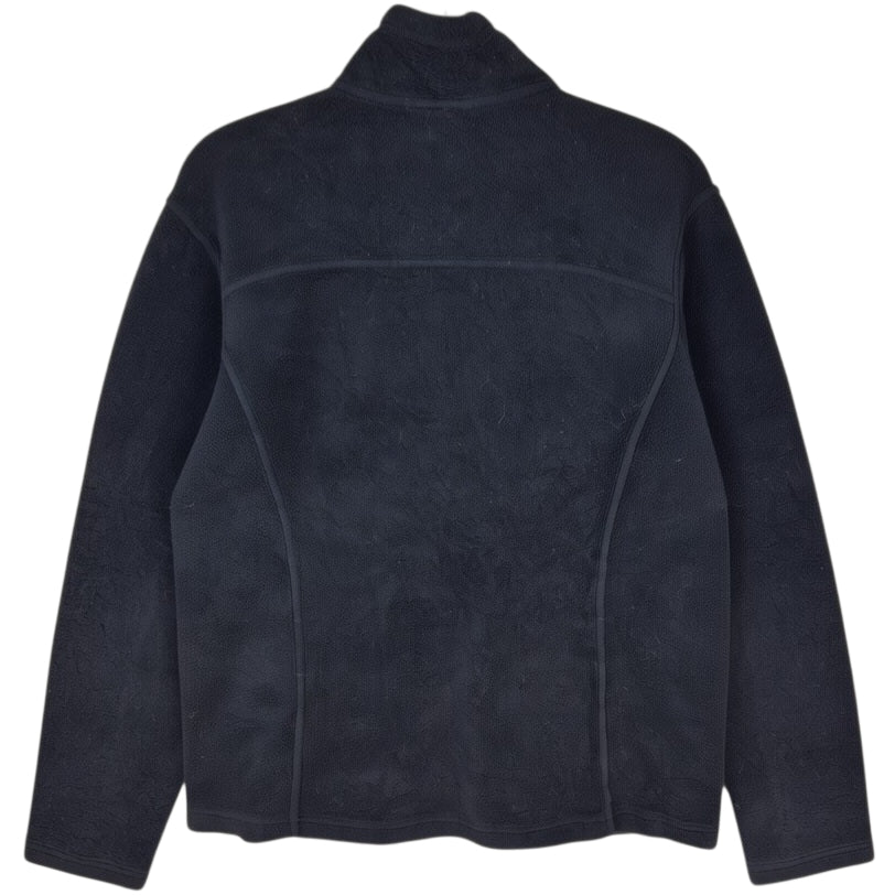 Patagonia Womens Black Fleece Zip Jumper Size M