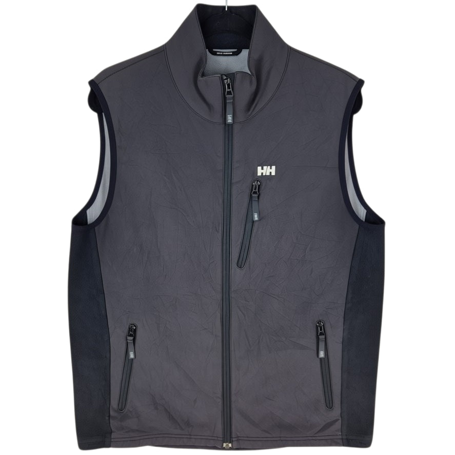Helly Hansen Grey Fleece Lined Synthetic Vest Size XL