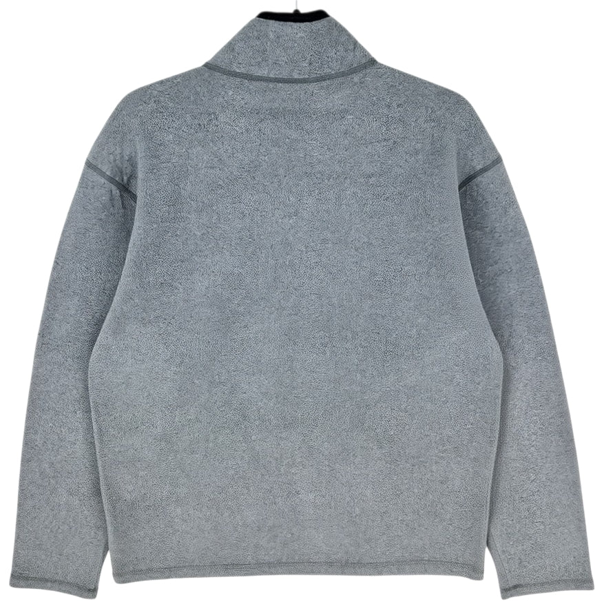 FILA Grey Quarter Zip Fleece Jumper Size L