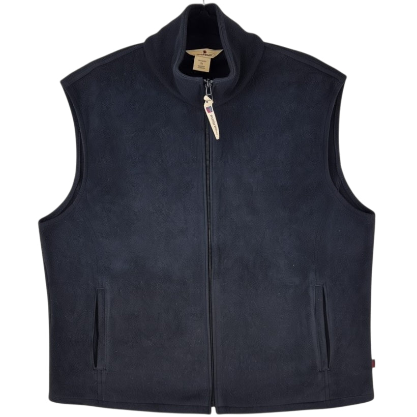 Woolrich Womens Black Fleece Vest Size XL