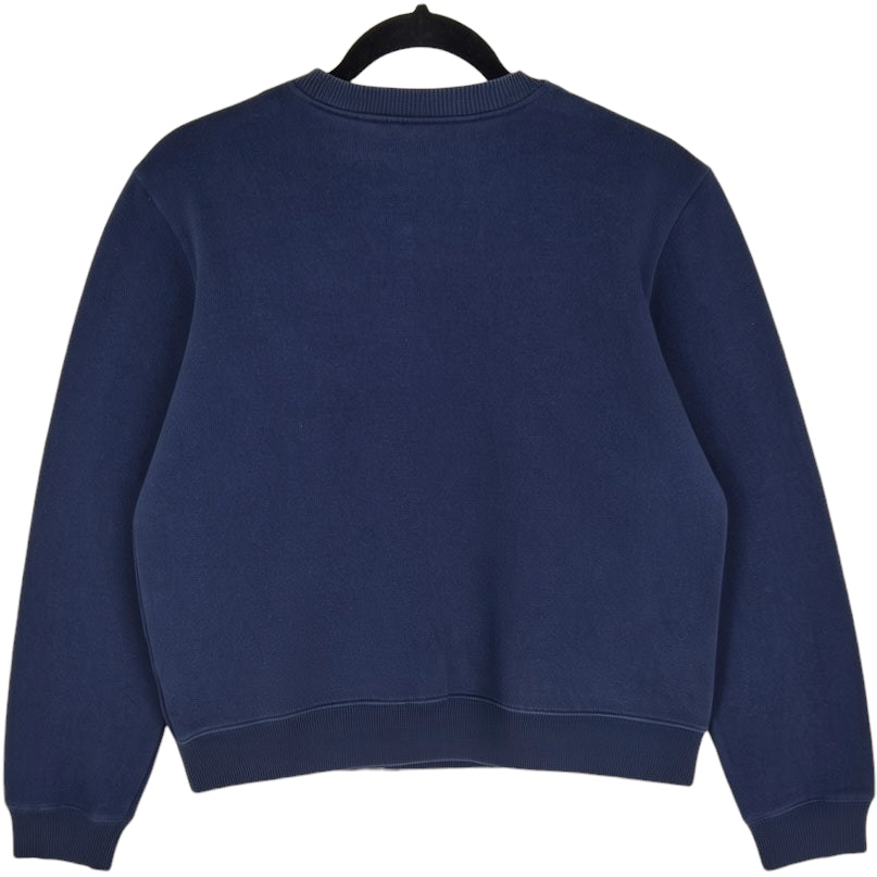 Tommy Hilfiger Womens Dark Blue Cotton Crewneck Sweater Size L