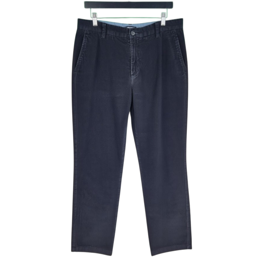 Nautica Black Classic Fit Corduroy Pants W33