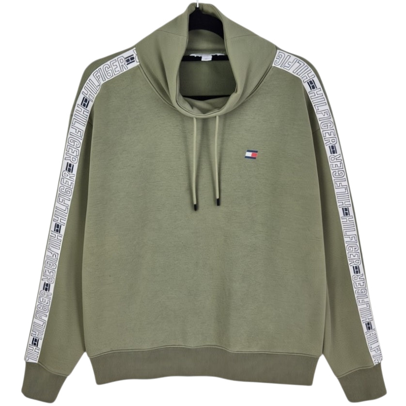 Tommy Hilfiger Sport Khaki Green Hoodie Size S