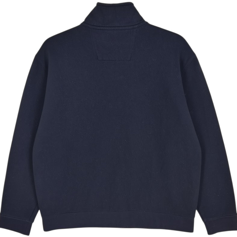 Nautica Black Quarter Zip Sweater Size L