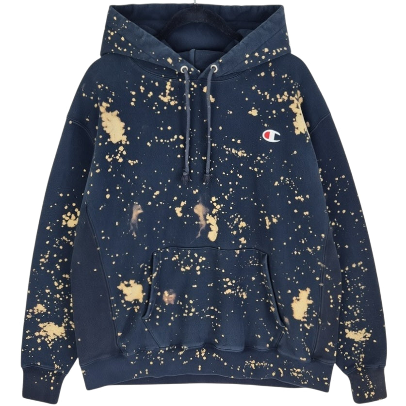 Champion Reverse Weave Black Heavy Hoodie Size XL