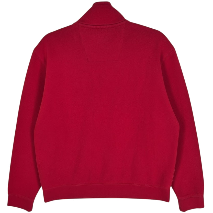 Nautica Red Quarter Zip Sweater Size S
