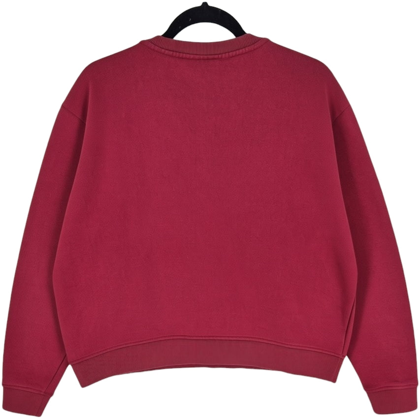 FILA Burgundy Cotton Crewneck Sweater Size 2XL