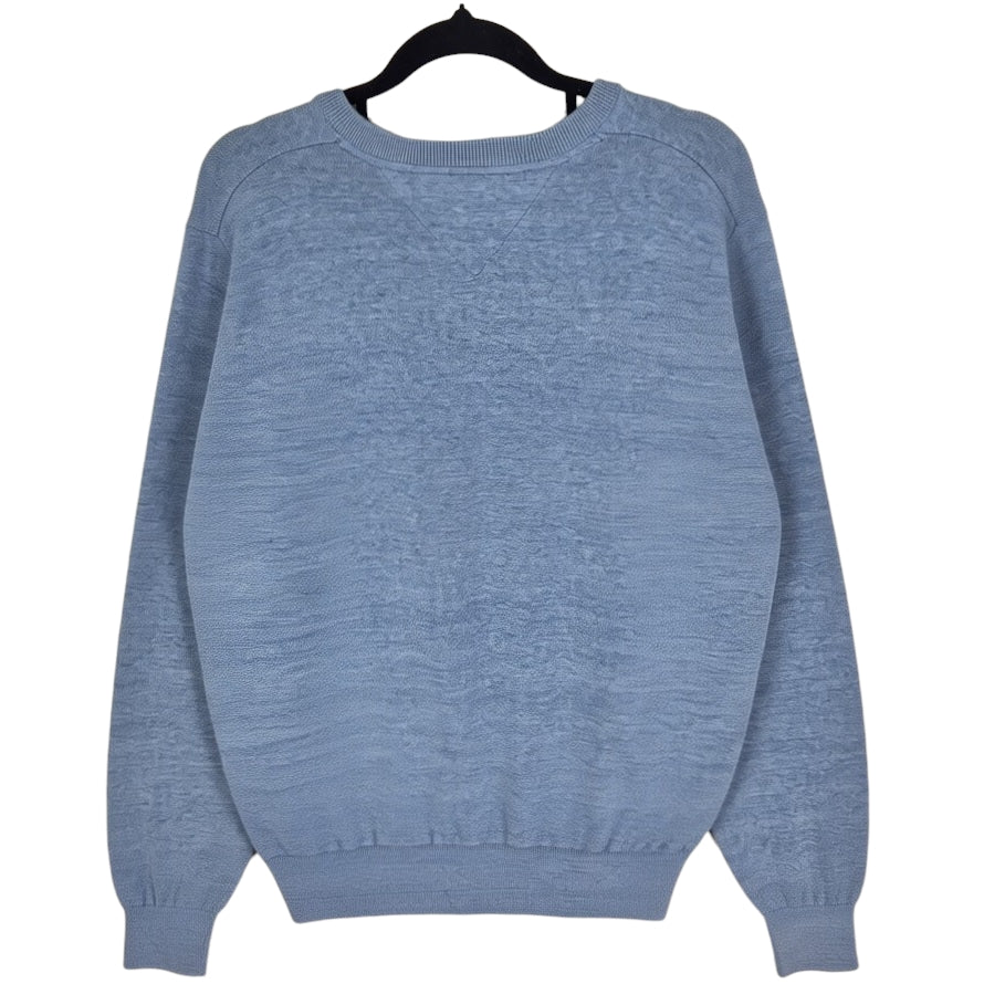 Tommy Hilfiger Light Steel Blue V Neck Knit Sweater Size S