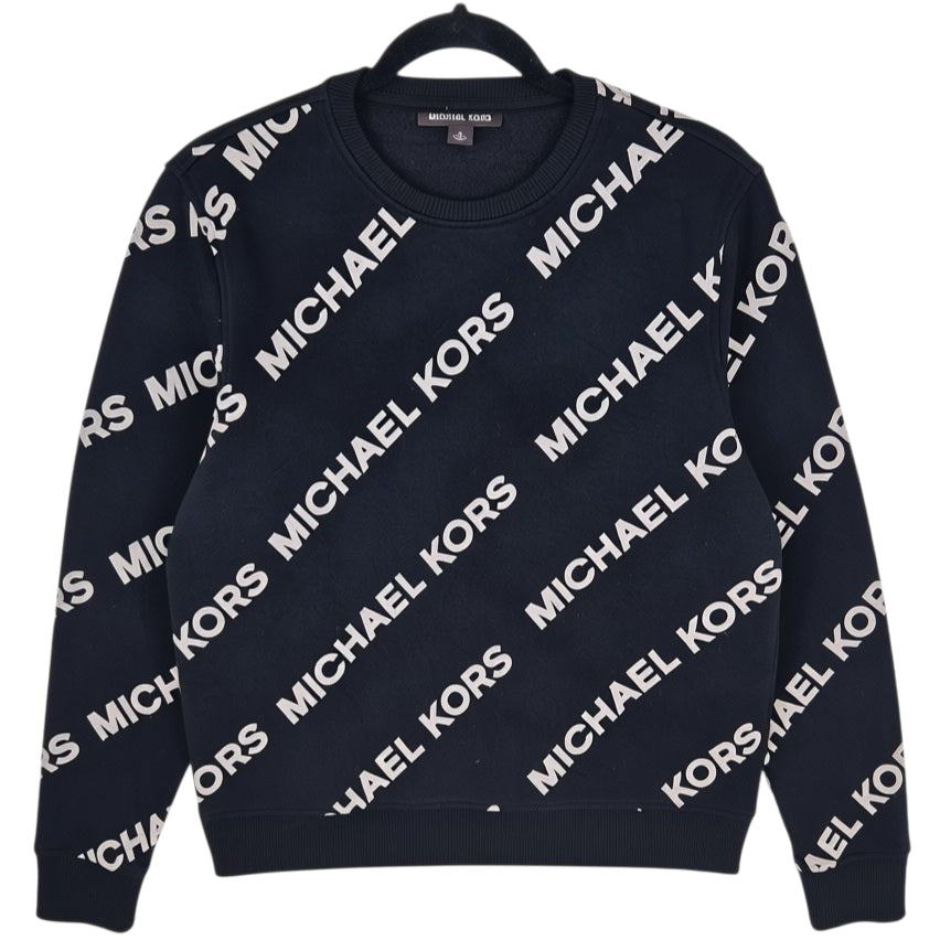 Michael Kors Black Crewneck Sweater Size M