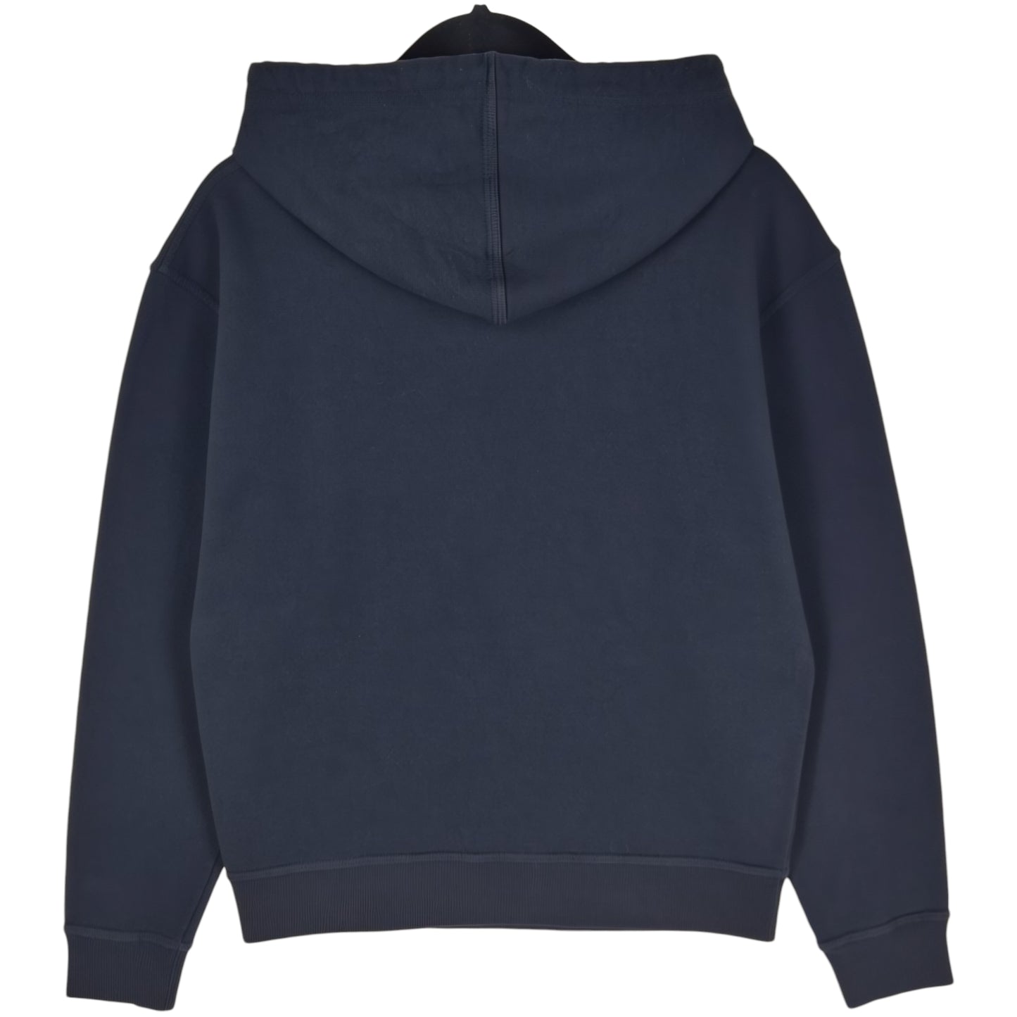 Champion Black Chest Script Hoodie Size M
