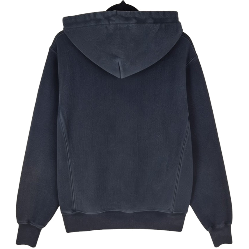 Champion Reverse Weave Black Heavy Spanish Hola Hoodie Size S