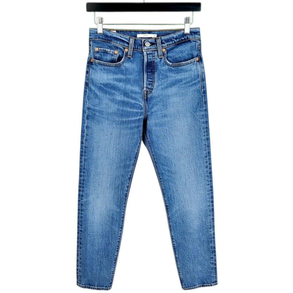 Levis Premium Jeans Womens Blue Wedgie Heavy Denim W27