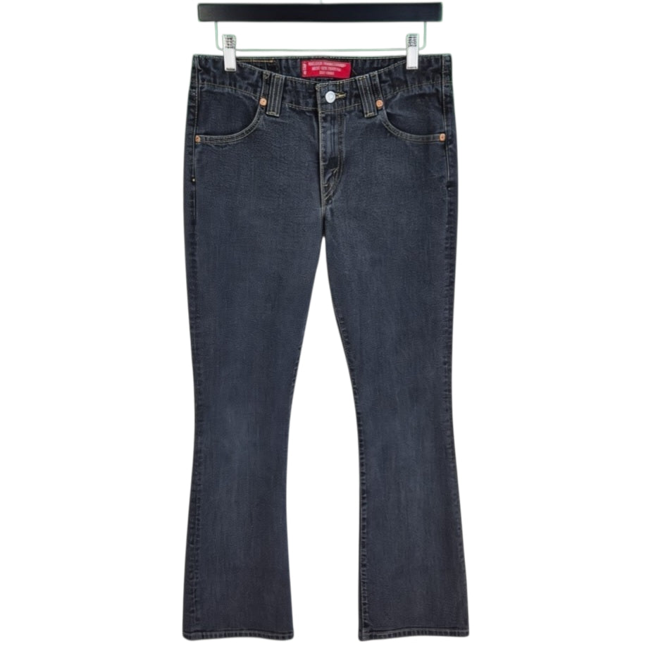 Vintage Levis 525 Jeans Grey Noveau Bootcut Stretch Denim W30