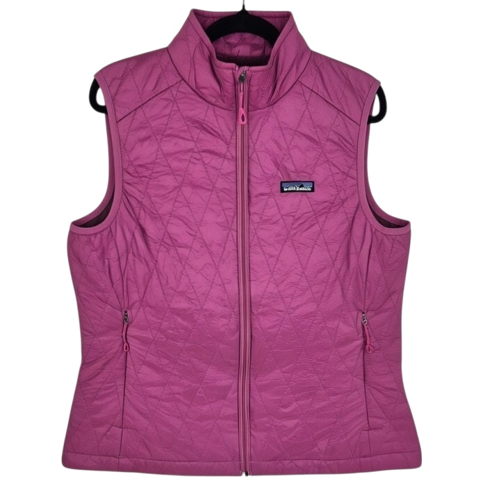 Patagonia Womens Magenta Light Padded Vest Size L