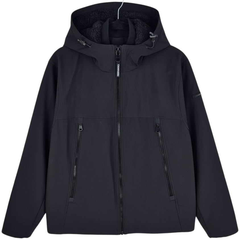 Calvin Klein Black Heavy Fleece Insulated Jacket Size L
