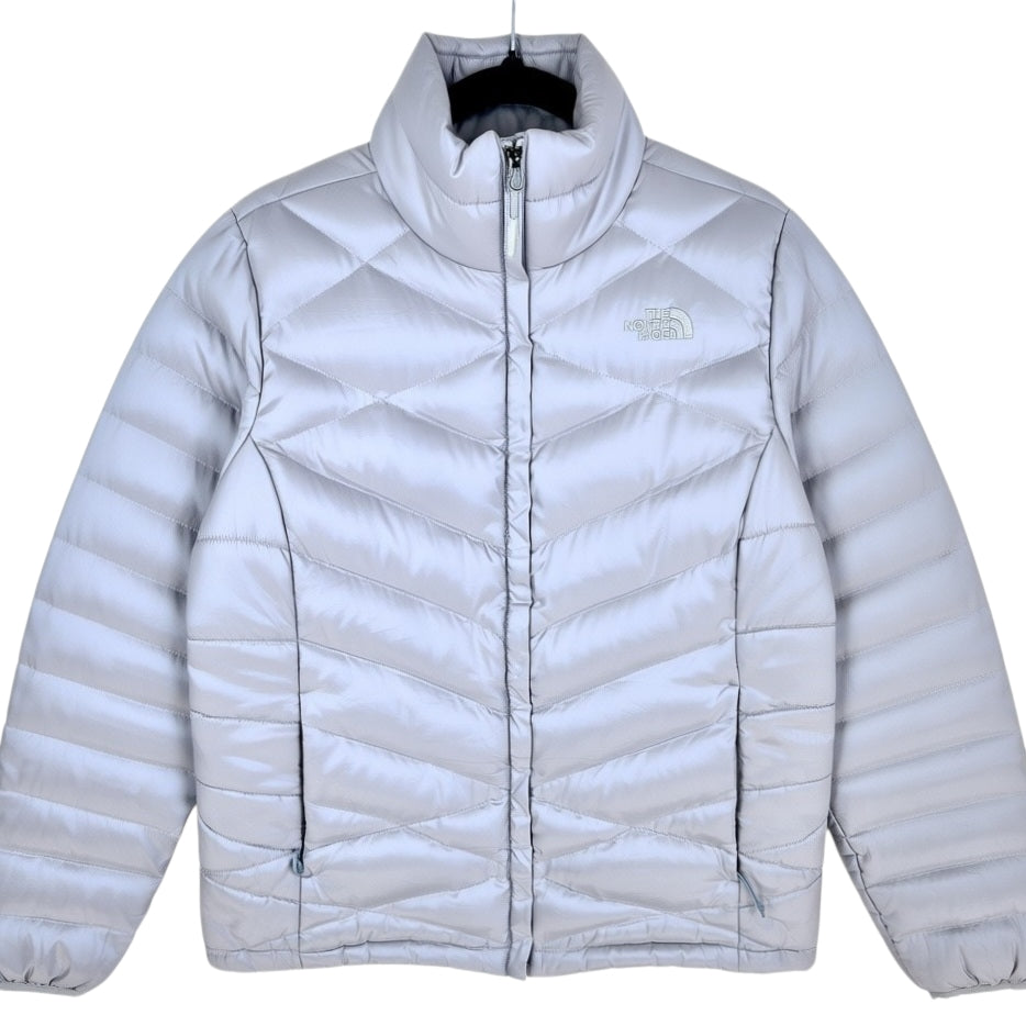 The North Face 550 Womens Grey Puffer Jacket Size L